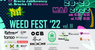 WeedFest Warsaw 2022 już 28 i 29 maja!!!